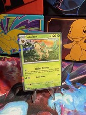 Pokémon Leafeon 005/131 Sv: Prismatic Evolutions Holo Rare 120 HP TCG Card