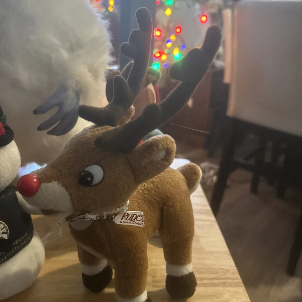 Peluche abominable, (funciona) Rudolph & The Island Of Misfit Toys Stuffins 7 1998 Foto 2 de 4