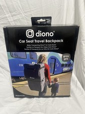 New Diono Radian Car Seat Travel Backpack/Padded Shoulder Straps NO CAR SEAT 