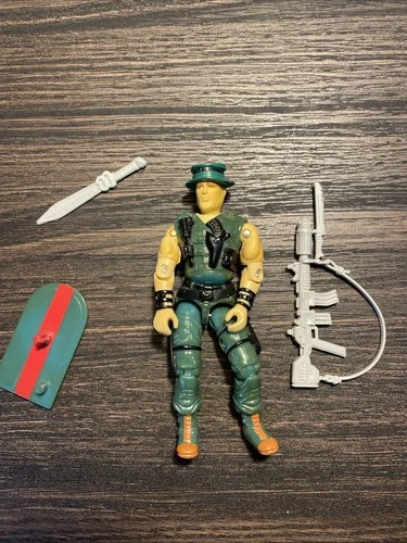 Muskrat: Swamp Fighter Hasbro GIJoe 1988 Vintage Complete And Still Stands