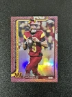 2025 Topps Chrome #295 Jayden Daniels Football Leather Refractor COMMANDERS📈