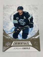 2021-22 Upper Deck Credentials Hockey #45 - Jordan Eberle - Seattle Kraken