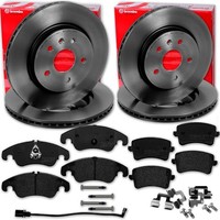 Brembo Bremsscheiben + BelÄGe Vorne + Hinten FüR Audi A4 8K B8 + A5 8T 8F
