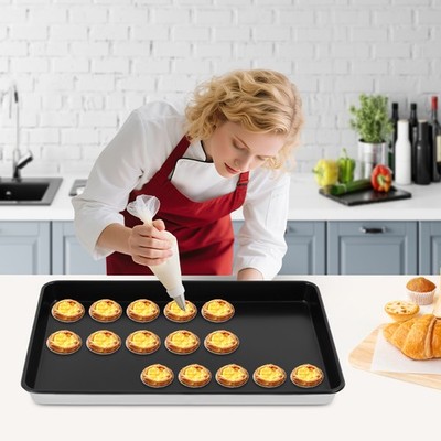 Cookie Sheet Baking Pan Oven Tray Commercial Baking Sheet 23.62x15.75x1.97in