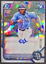 2022 Bowman Chrome 1st Atomic Refractor AUTO /100 Estanli Castillo #CPA-EC