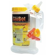 Fastcap Glue Dispenser, Yellow/White, 16