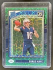 2024 Panini Donruss Optic Drake Maye Green Velocity Rated Rookie #229 Patriots