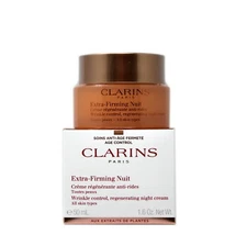 CLARINS EXTRA FIRMING WRINKLE CONTROL, REGENERATING NIGHT CREAM 50ML