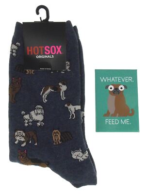 Dog Socks Magnet Hot Sox Whatever Feed Me Womens Mother Christmas Birthday Gift