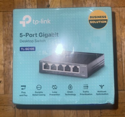 TP-LINK Technologies TP-Link 5-Ports External Desktop Switch (TL-SG105)