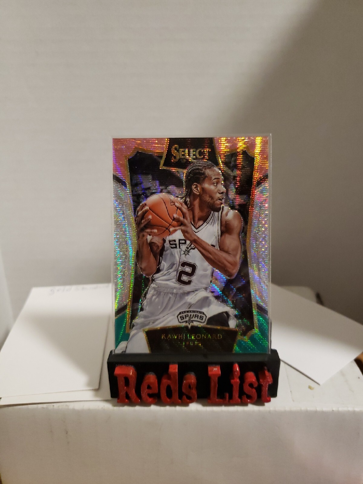 2015-16 Select Concourse Tri-Color Prizm Kawhi Leonard LA Clippers FHOF