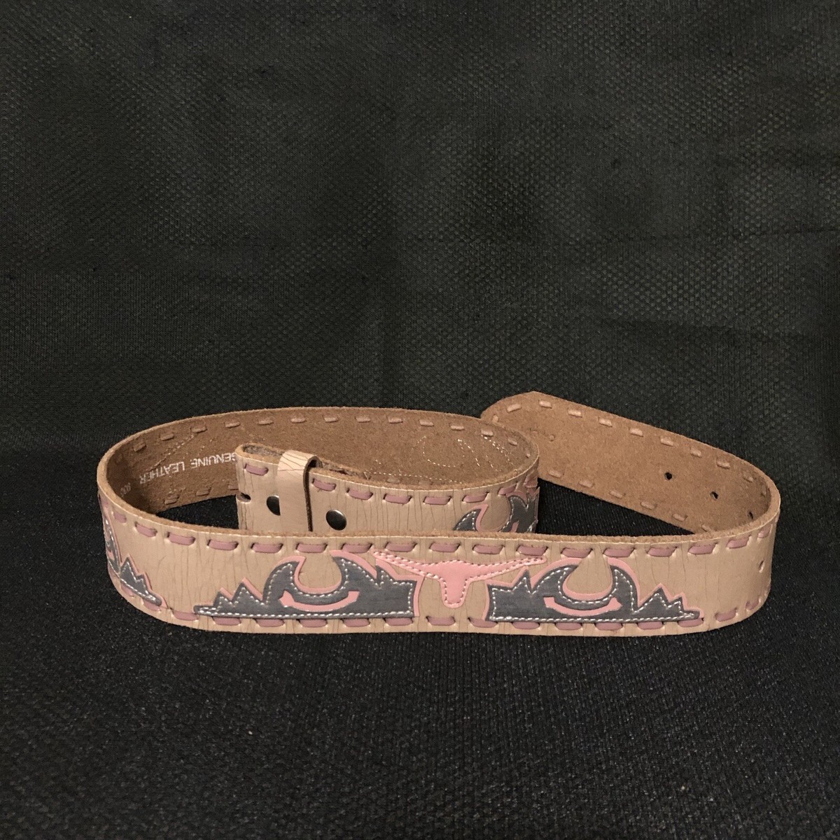 Enmon  Western Belt Cowgirl Collection Genuine Leather W Rhinestone Buckle M INOGIH Rhinestone-Belt for Women Girls,Western Cowgirl  main image 3