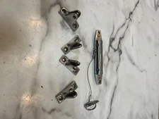 01 Sea-Doo Islandia Jet Boat Bimini top stainless steel mount brackets