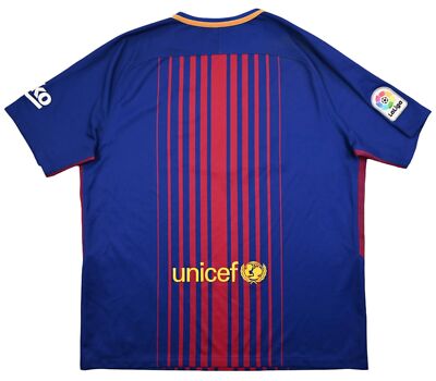 FC Barcelona NIKEユニフォーム 2017-18 ホーム Nike 2017-18 FC BARCELONA SHIRT TRIKOT XL | eBay