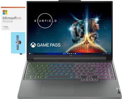 Legion Slim 5 Gaming/Entertainment Laptop (AMD Ryzen 5 7640HS 6-Core, 16.0In 144