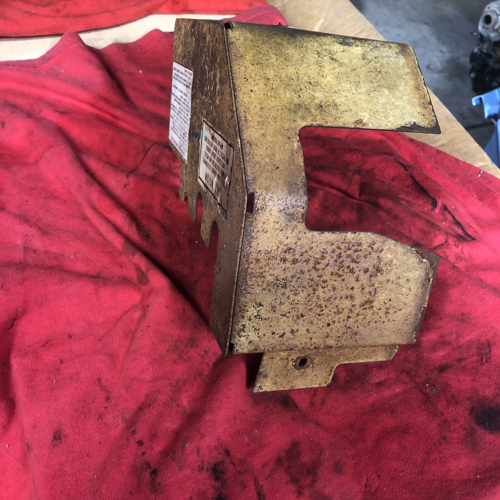 Tecumseh carb cover, heat box H70 snow blower engine H60 eBay