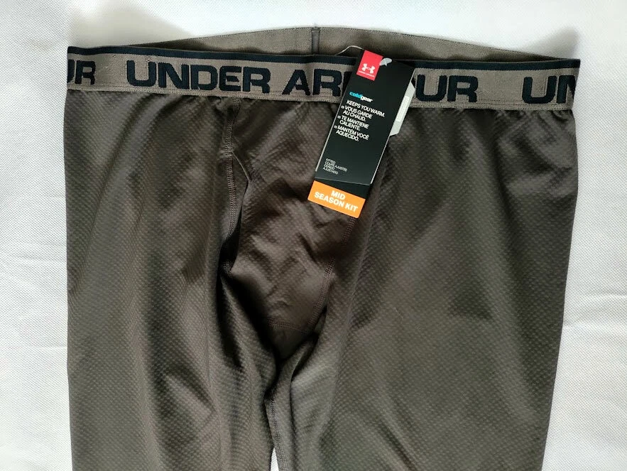 UNDER ARMOUR COLDGEAR REACTOR MID SEASON BASE LAYER LEGGINGS SCENT HUNTING 2XL - Image 3 of 4