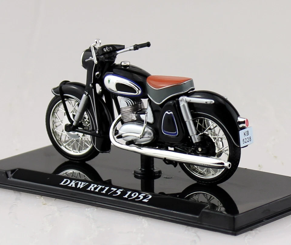 DKW RT 175 VS 1952 1:24 Atlas K Motorrad- Modell - Bild 2 von 3