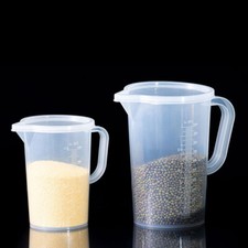 Tazza Misurino Trasparente In Plastica Per Cucina - 250 Ml, Polipropilene Alimentare