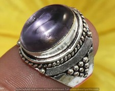 Amethyst Gemstone Turkish Style Ring Us Size 6" U343-B128