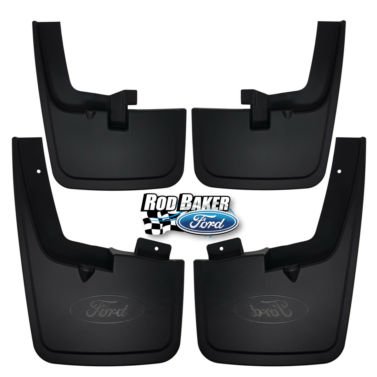 Uitstekende Spatlappen Voor Ford F-150 2021 2022 -2024 F150 F 150 Lightning Splash Guards Fender Mudflaps Front Rear Spatborden Auto Accessoires