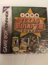 Game Boy Advance Game Cartridge Texas Hold 'Em Poker by Majesco Games LN