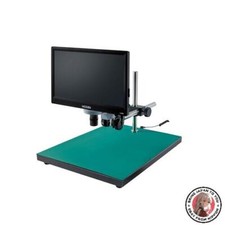 NEW HOZAN Microscope with monitor magnification 9.2 45x long base L-KIT869