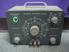 Vintage Heathkit Model C3 Condenser Checker Leakage Tester Used - Powers On - GC