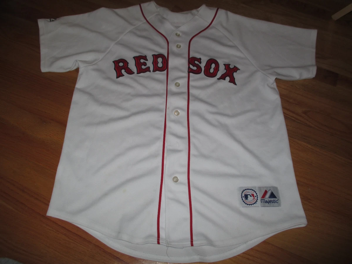 red sox button down jersey