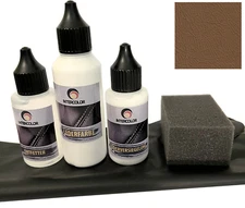 Car Mercedes Classic Saffron Leather Paint Set Repair for Leather and Faux Leather