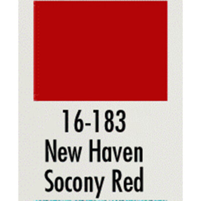 Badger Modelflex Paint 1 Ounce New Haven Socony Red 16-183