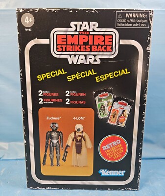 Star Wars The Empire Strikes Back Zuckuss & 4-Lom Special 2 Pack New