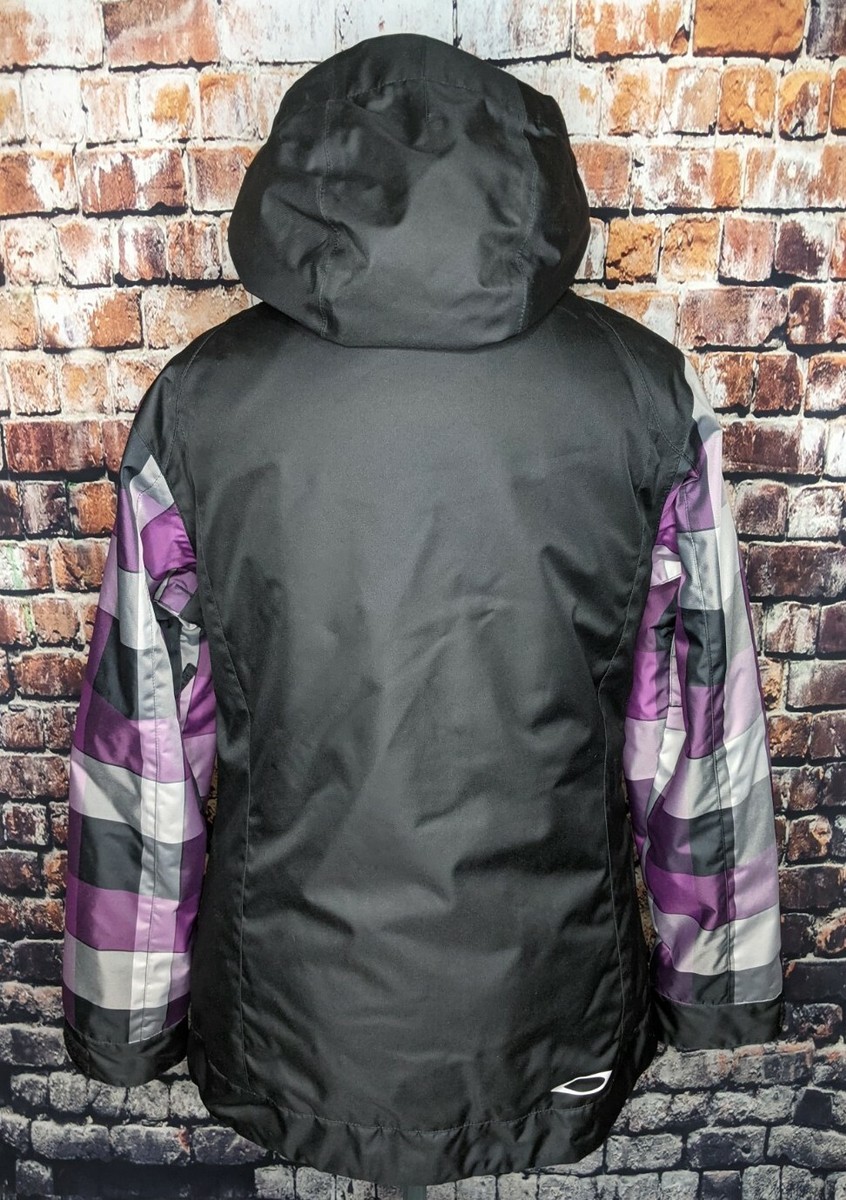 Oakley Well Known Jacket Winter Ski Snowboard Coat Hood PURPLE