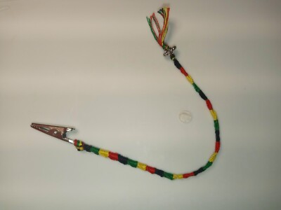 rasta flag clip roach clips alligator clamp clip handmade
