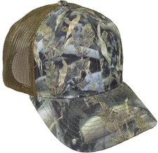 CAP - FISHOUFLAGE® WALLEYE FISHING CAMO MESH BACK HAT ADULT FOF-200-EYE
