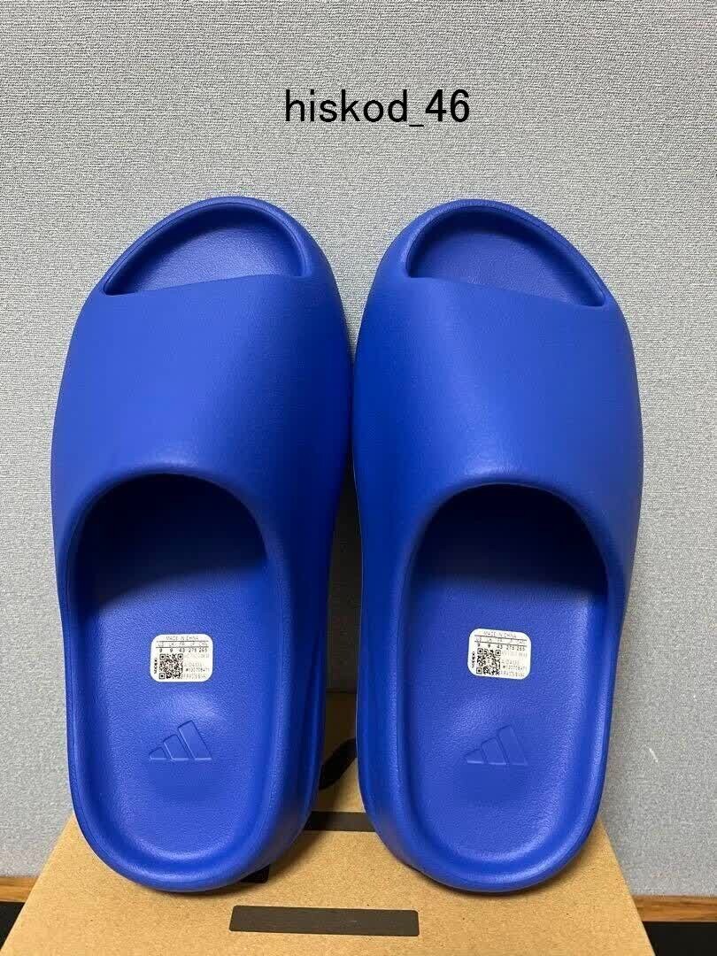 靴 adidas yeezy slide 27.5 Amazon.com | adidas Mens Yeezy Slide ID4133 Azure - Size 13
