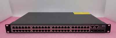 FS S3900-48T4S 48x Gigabit Ethernet RJ45 + 4x 10G SFP+ Port L2+ Stackable Switch