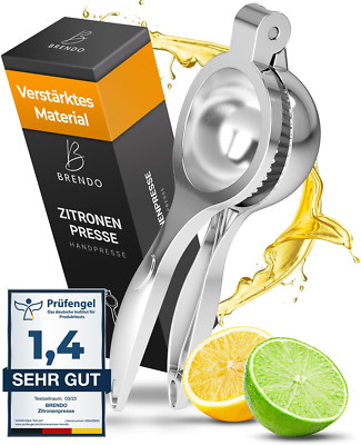Brendo Premium Zitronenpresse - Universelle Größe Perfekt Für Alle Zitrusfrüchte