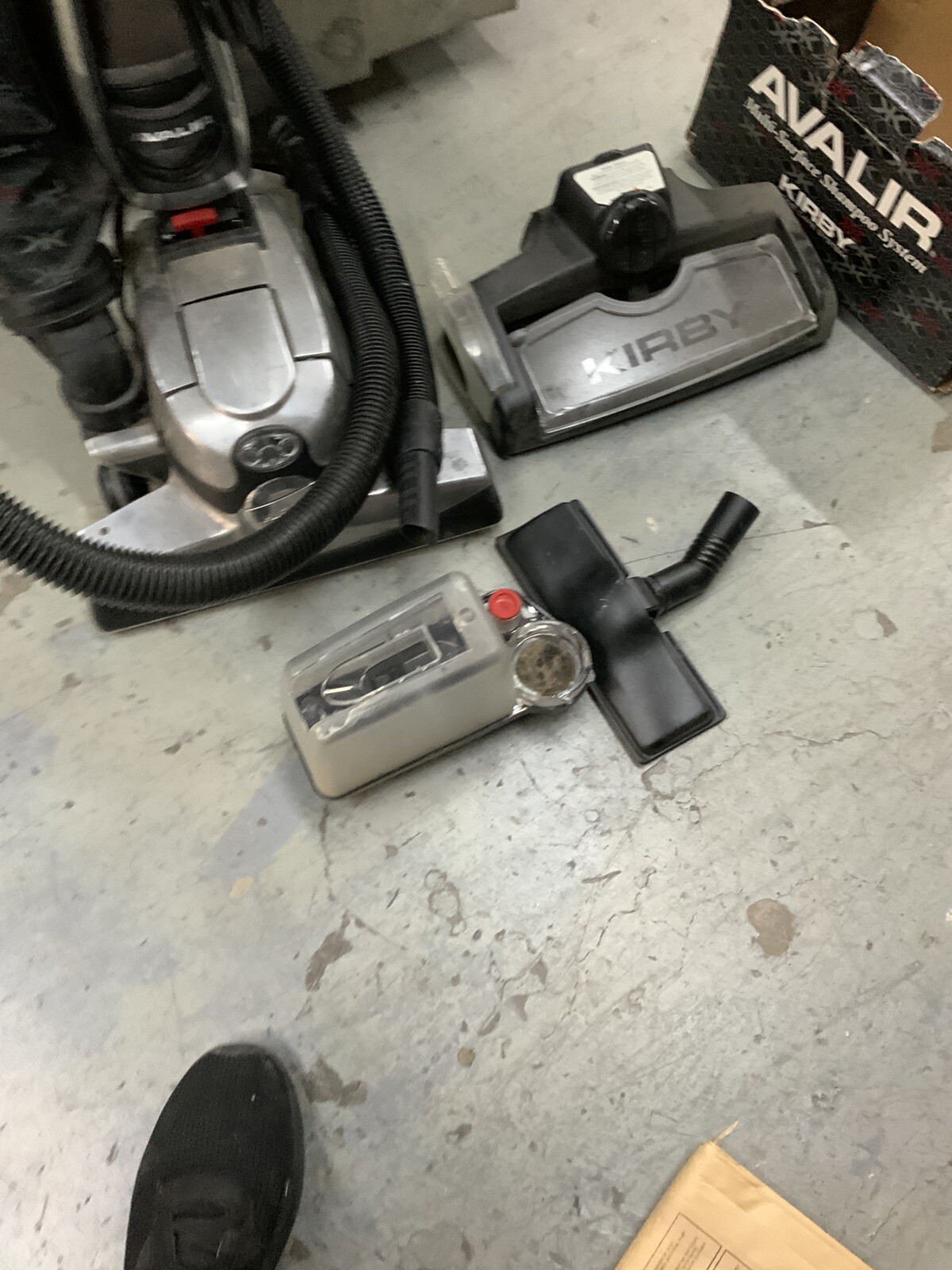 Kirby Avalir Vacuum Cleaner With Attachments Price Right eBay