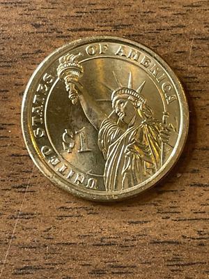2009 D William Henry Harrison Presidential $1 Coin USA DENVER MINT