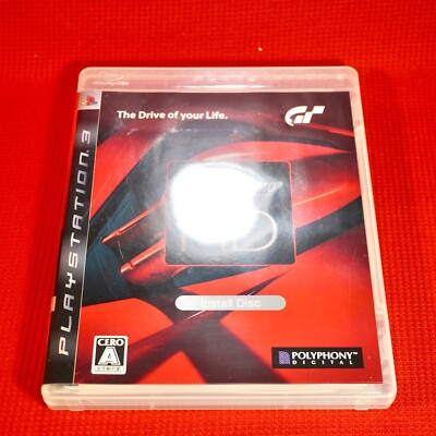 PS3 Gran Turismo HD Install Disc Sony Playstation Data Japan PS3 Gran Turismo HD Install Disc Sony Playstation Data Japan