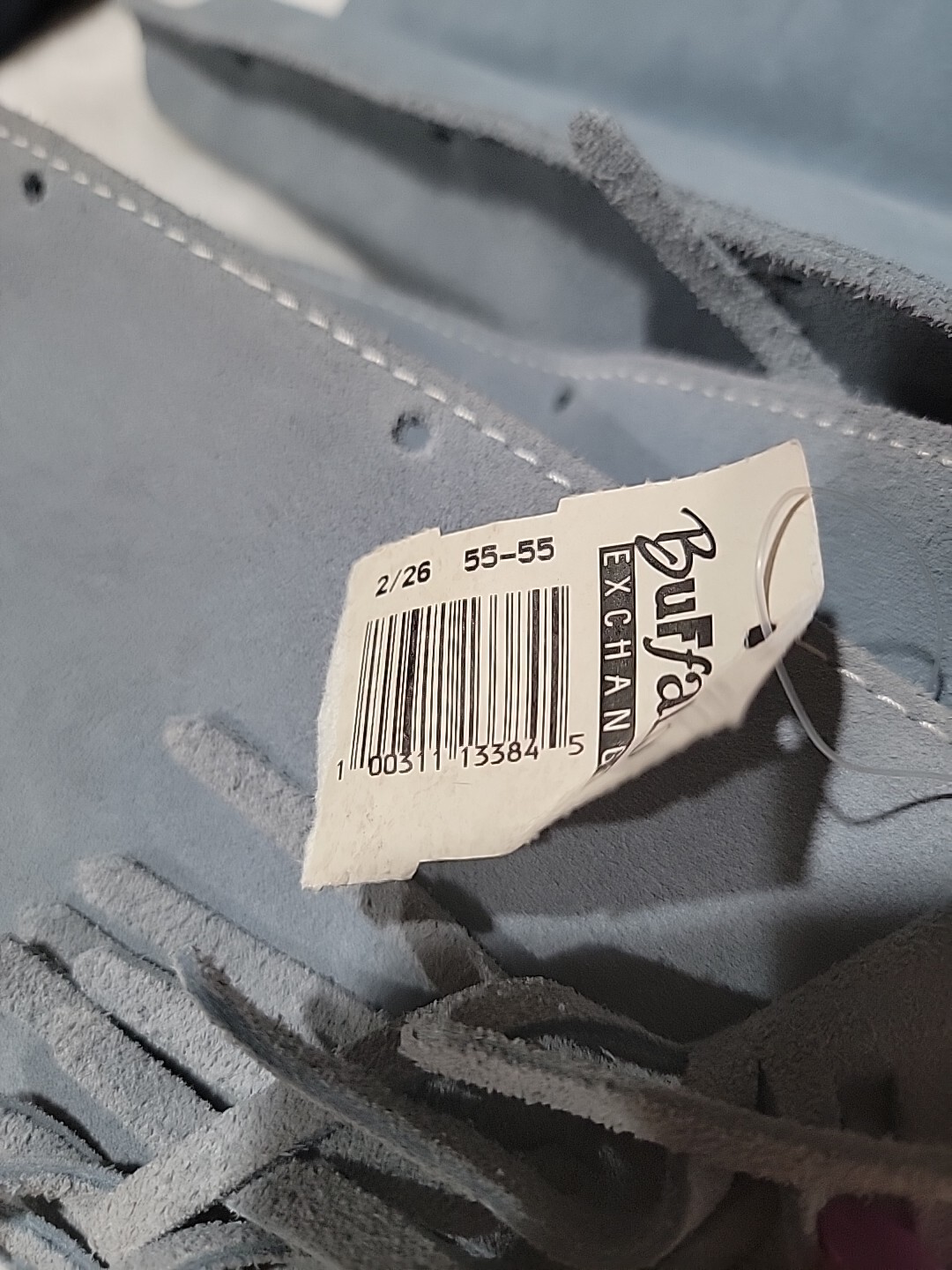 Buffalo Exchange Fringed Suede chaps Size 8 NO INCLUDED