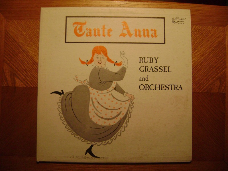 CUCA LP RECORD/ RUBY GRASSEL/ TANTE ANNA/ K-2074/ VG+ CONDITION