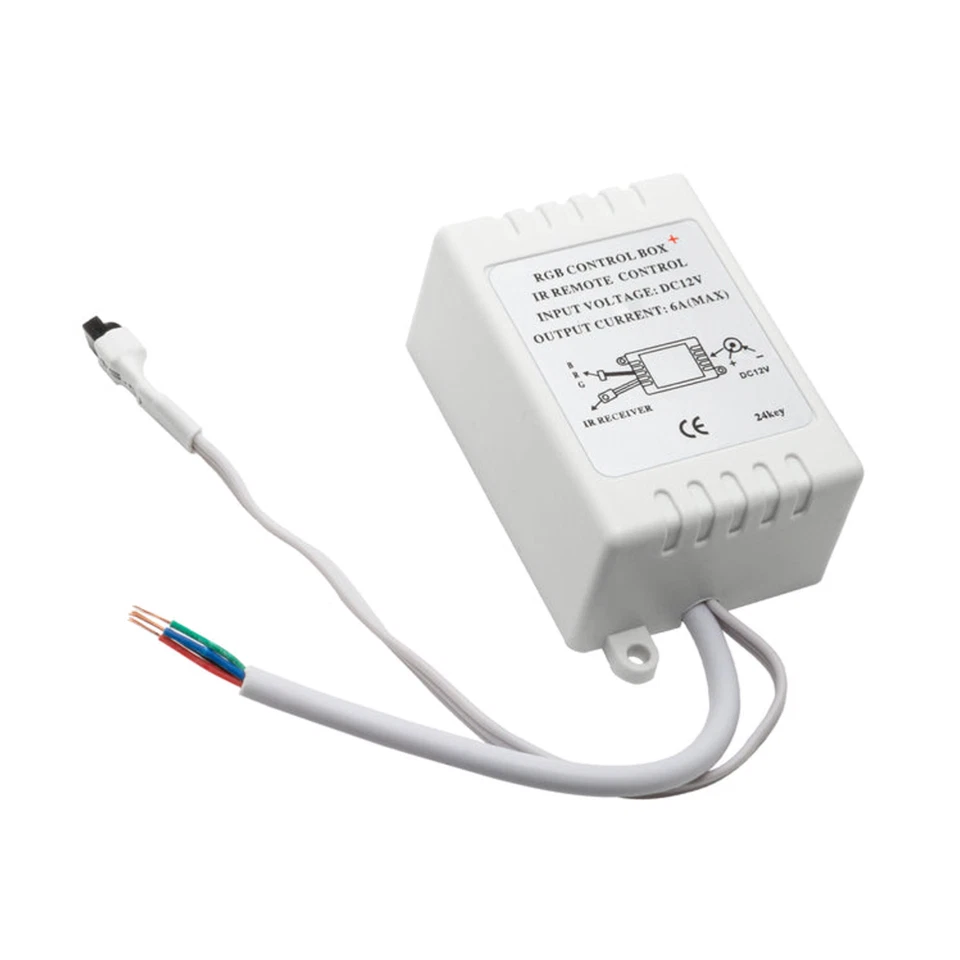 Oracle Lighting Simple Colorshift Rgb Controller W/ Remote & Connector #1612-504 - Image 4 of 4