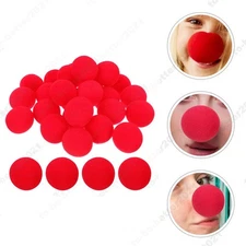 10-250PCS Red Circus Clown Nose Party Christmas Costume Cosplay Halloween Decor