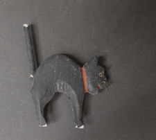 stare oponiarskie Rudawy Miniaturowe drewniane zabawki duży kot kot kot 8 cm