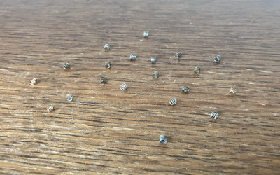 20 Vintage Aurora AFX Pick Up Shoe Springs, Some NOS