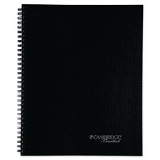 Cambridge Business Notebook, Action Planner, Legal Ruled Paper, 8-1/2" x 11",...