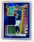 2025 Panini Donruss Optic #RPBH-JCW- Jaxson Dart Rookie Phenom Relic Mem Blue