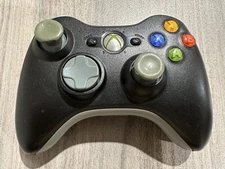 OEM Official Microsoft Xbox 360 Black Wireless Video Game Controller